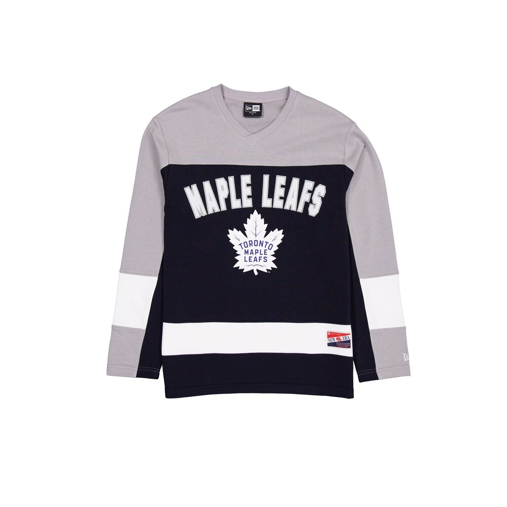 New Era Toronto Maple Leafs Throwback Long Sleeve T-Shirt - Size XXL